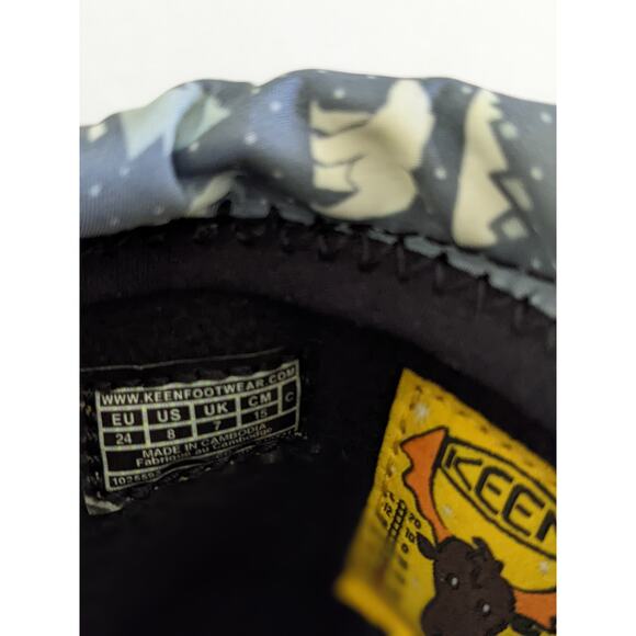 Keen Winterport Neo DT Waterproof Boot Sz 8 Toddler Steel Grey/ Brilliant Blue - Picture 9 of 11